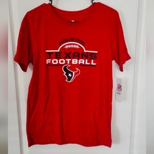 Houston Texans NFL Officially licensed Xl (16-18) NWT TEE.